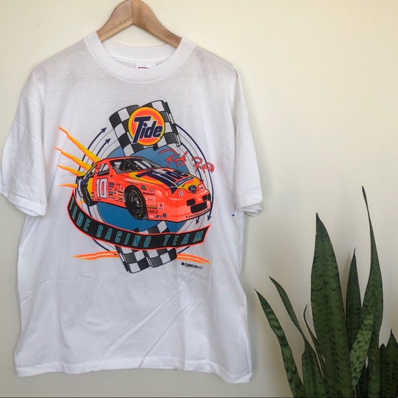 NASCAR Ricky Rudd Team Tide Racing Shirt - Picture 2 of 7